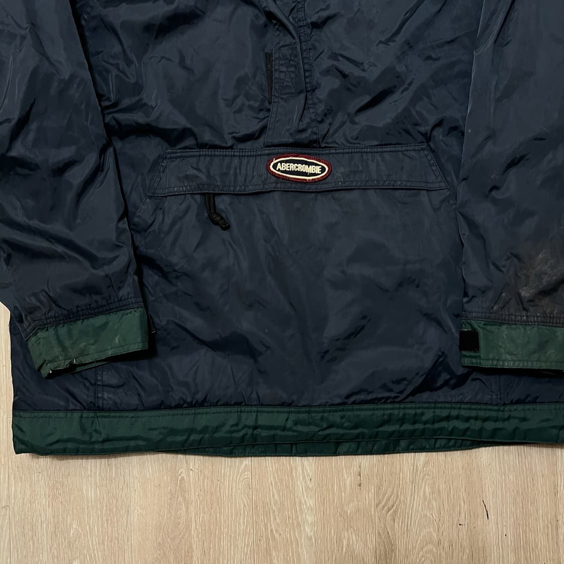 아베크롬비 퍼포먼스 기모 아노락 바람막이 점퍼 L/100  상품이미지4