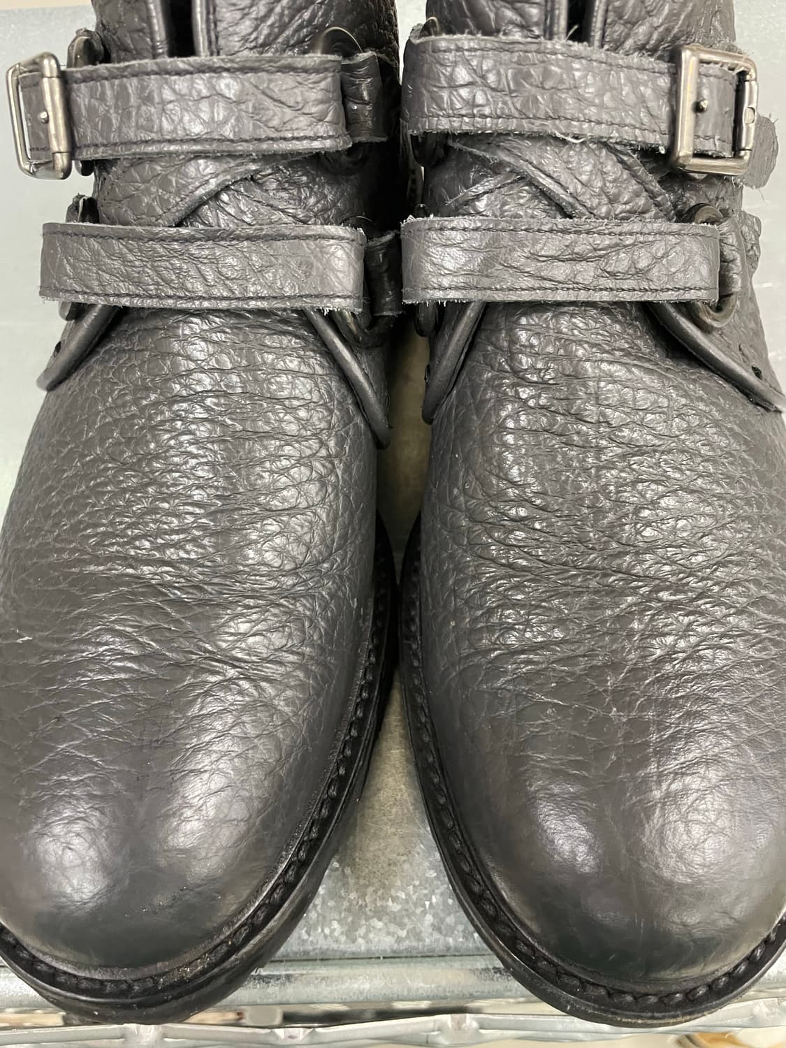 엠포리오 아르마니 레더 부츠 6.5 상품이미지7