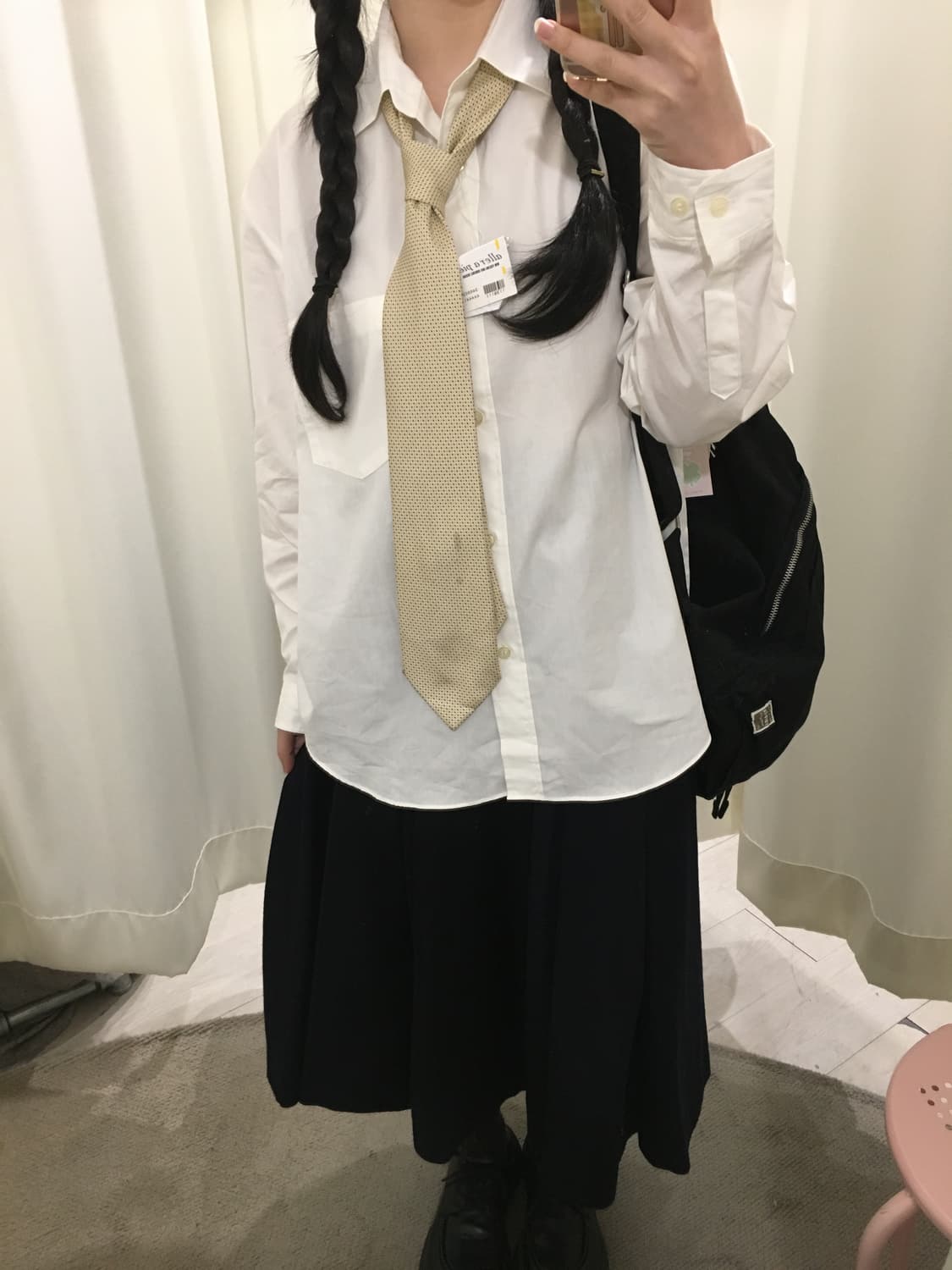 도쿄룩 셔츠 +넥타이 상의 세트 상품이미지5