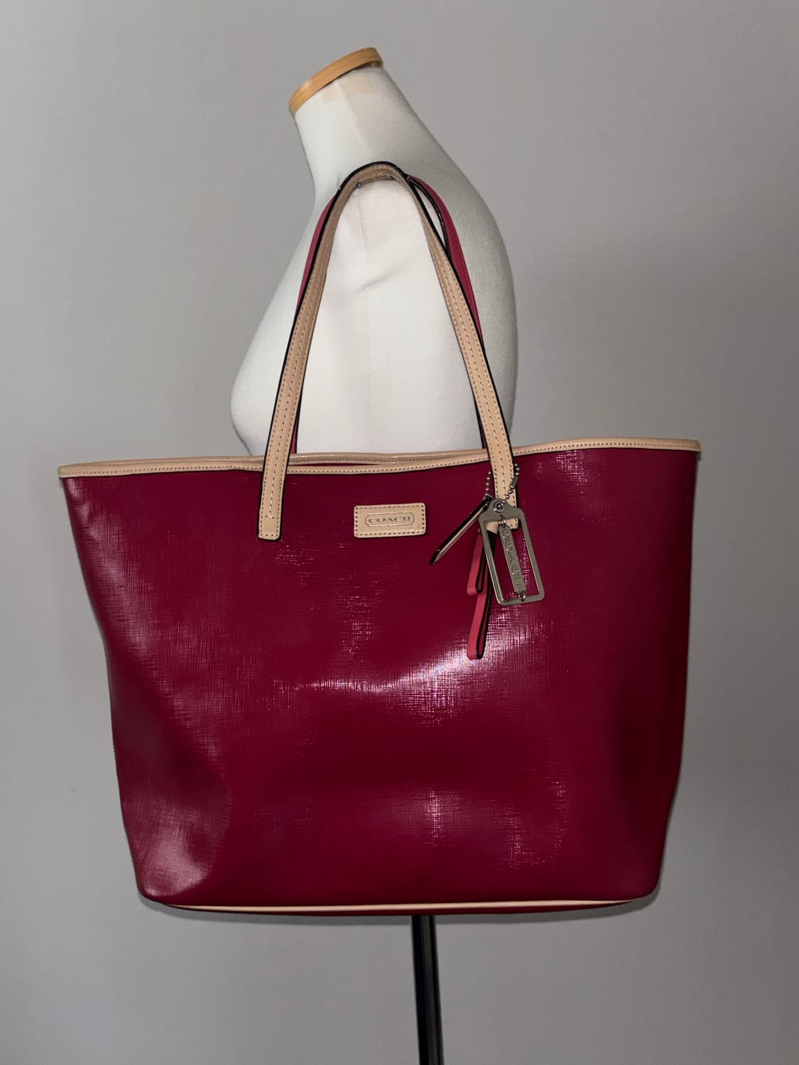 Coach vintage pink shoulder bag 상품이미지1