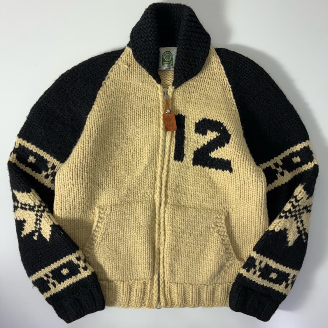 Canadian Sweater   캐나디안 헤비울 코위찬 스웨터 상품이미지1