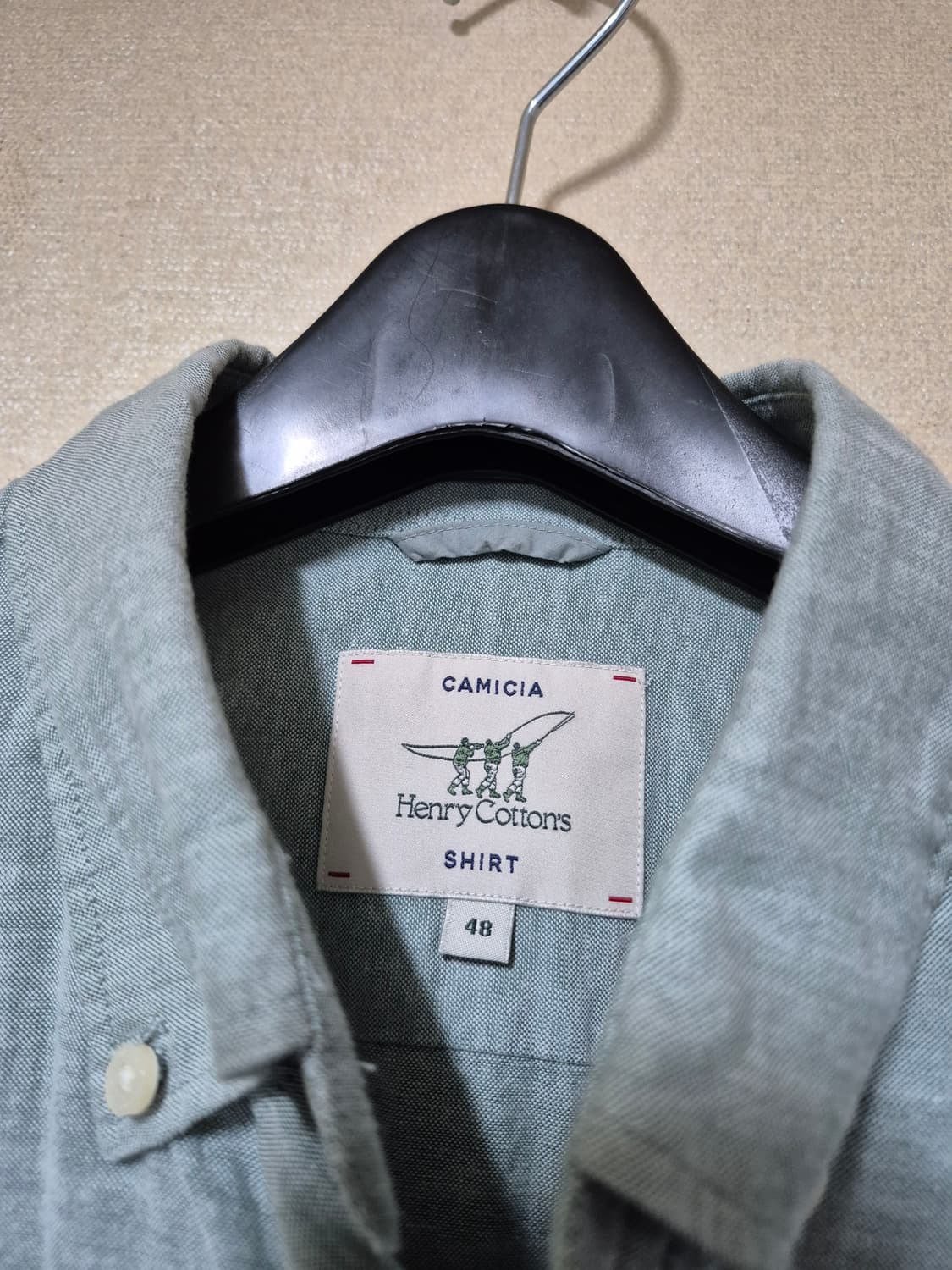 헨리코튼 솔리드 옥스포드 셔츠 상품이미지4