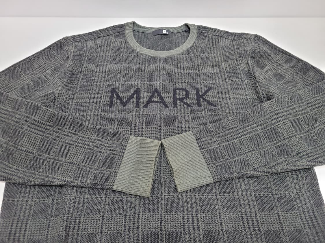 FOOTJOY 20FW 풋조이 라운드넥 체크 니트 / 남 XL (105) 상품이미지3