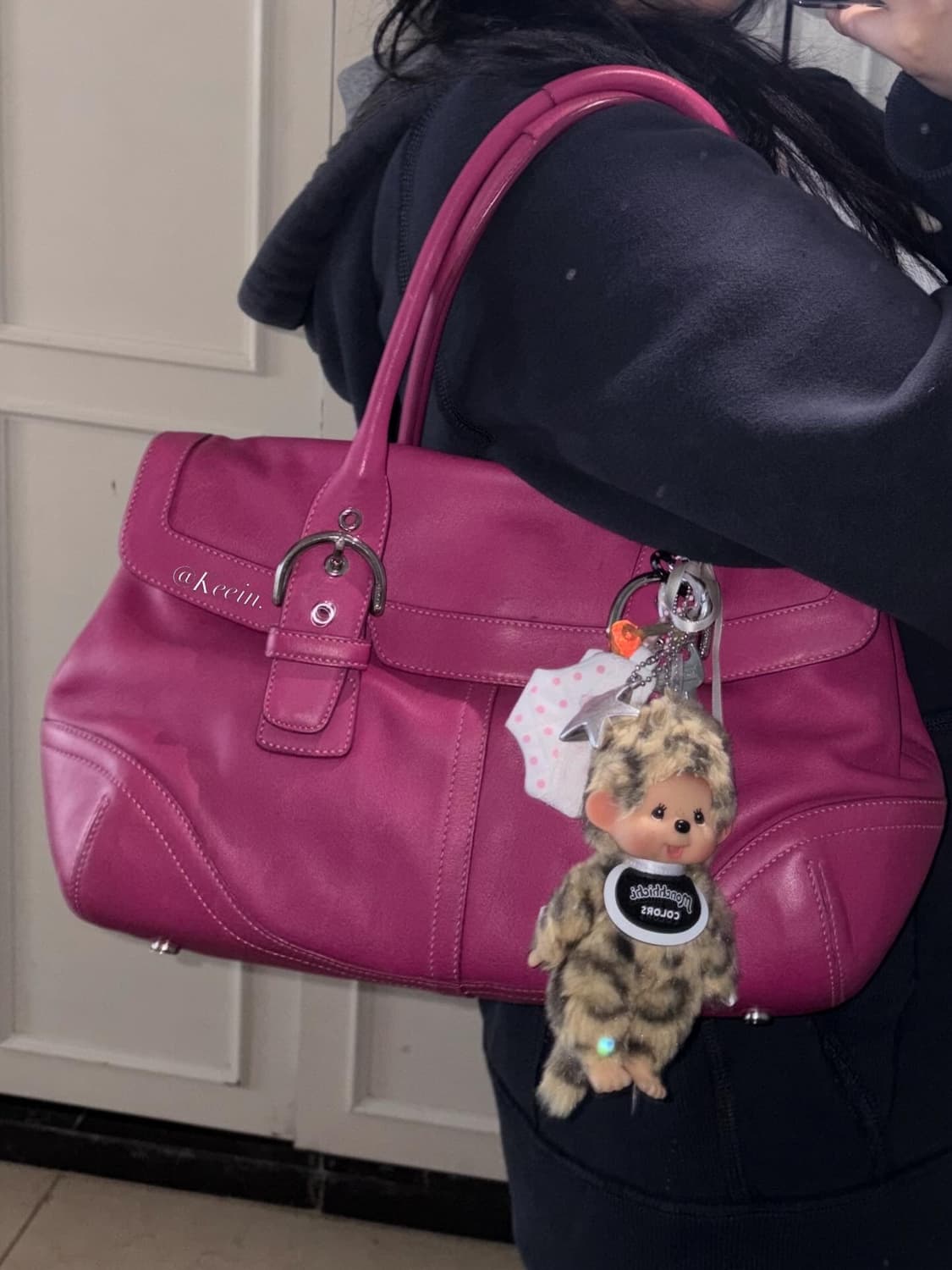 Coach pink shoulder bag 상품이미지5