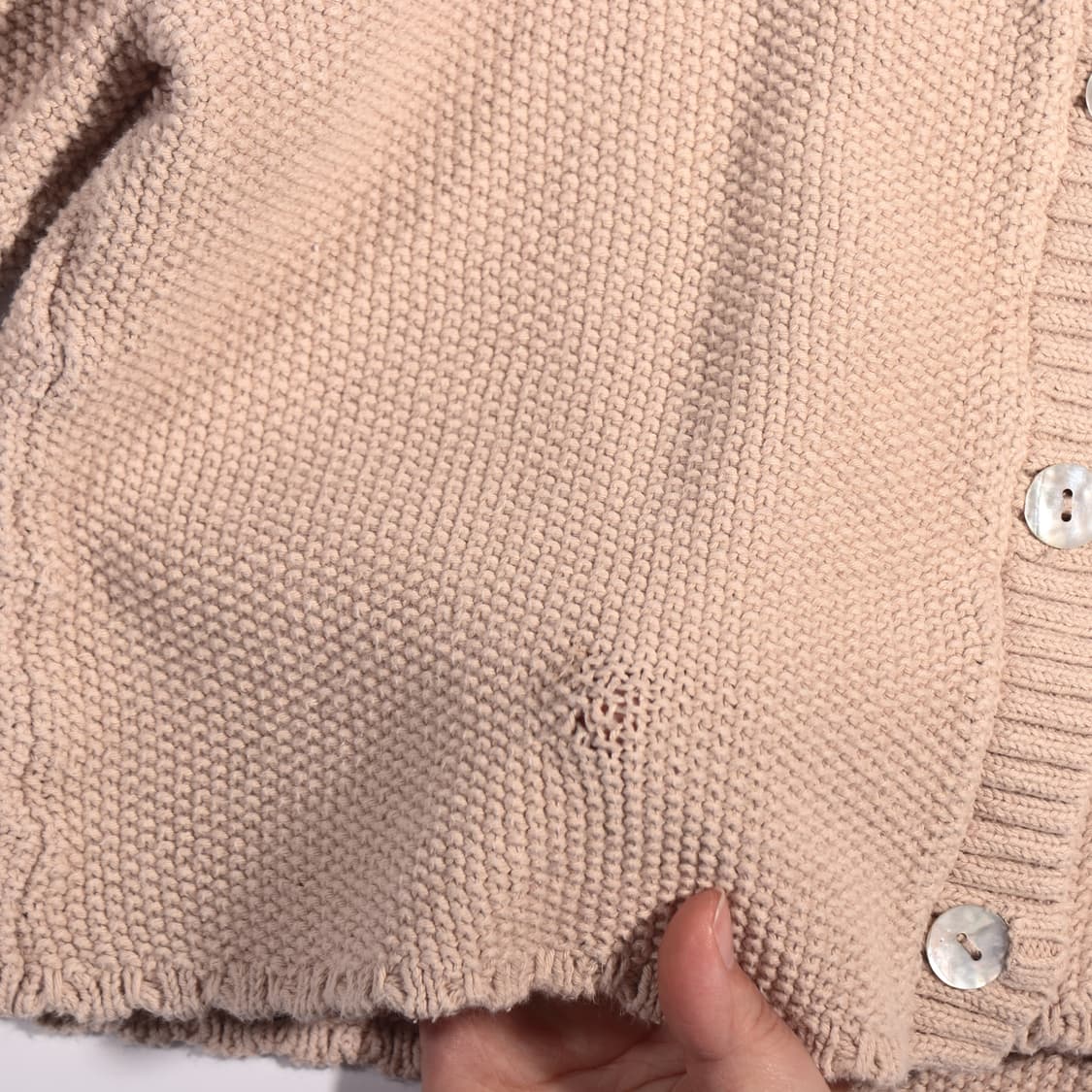 H&M 크롭 반팔 가디건 B632 상품이미지5