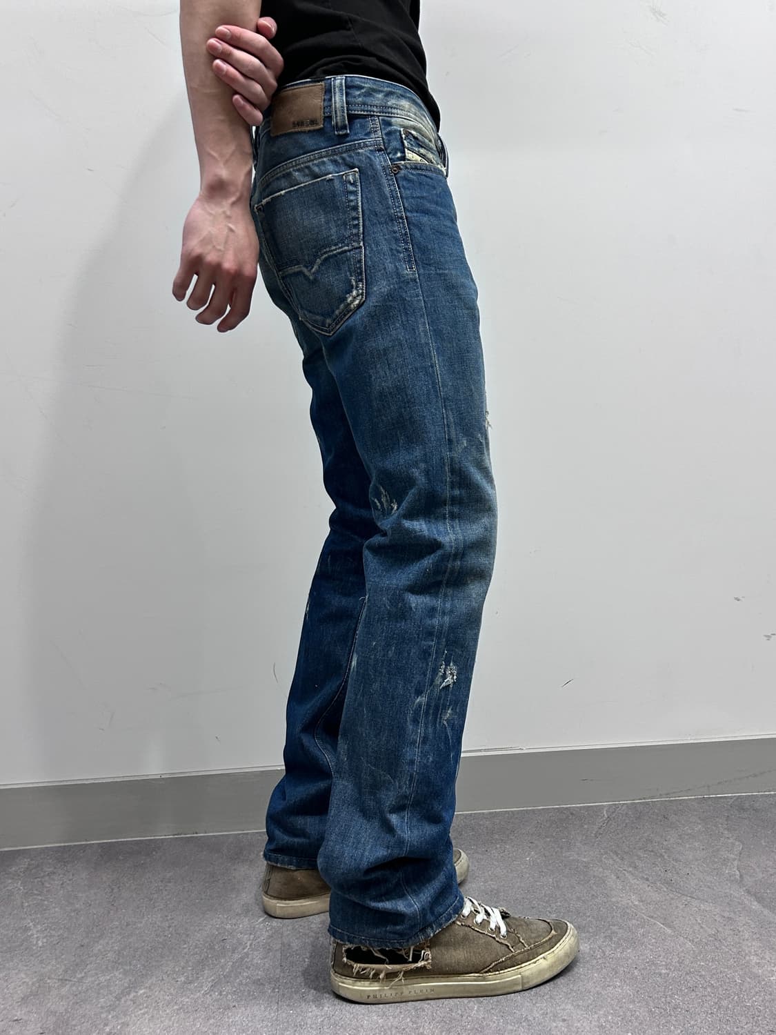 디젤 Viker 디스트레스드 데님  상품이미지2