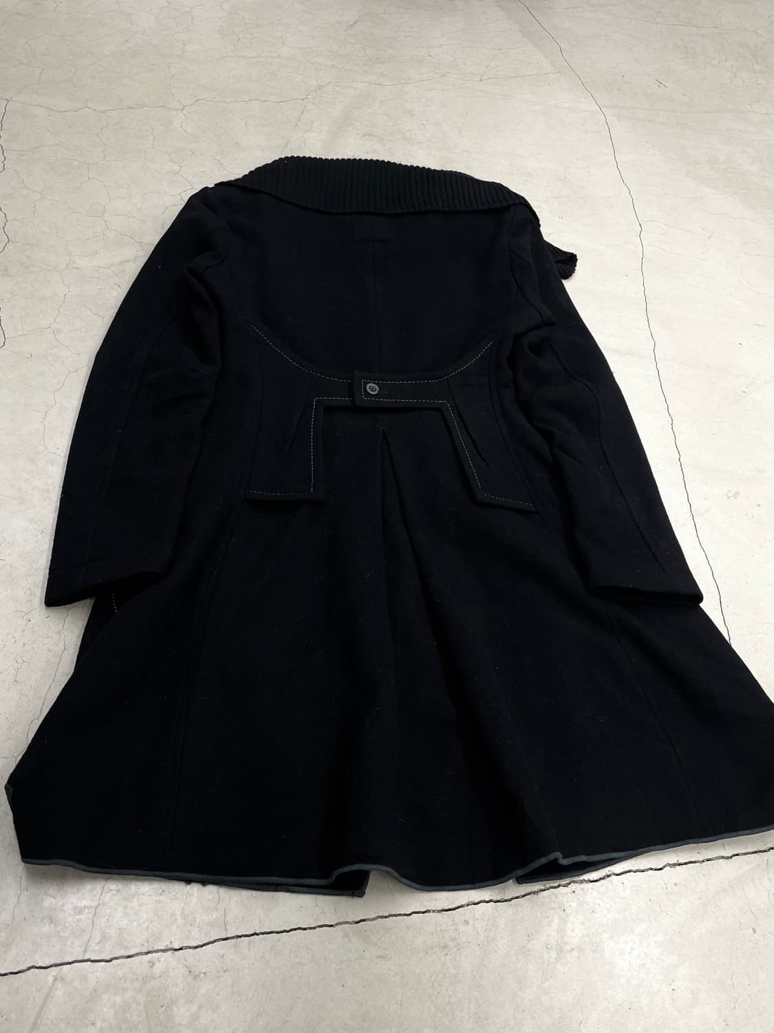 00’s Marithé François Girbaud Drape coat 상품이미지6
