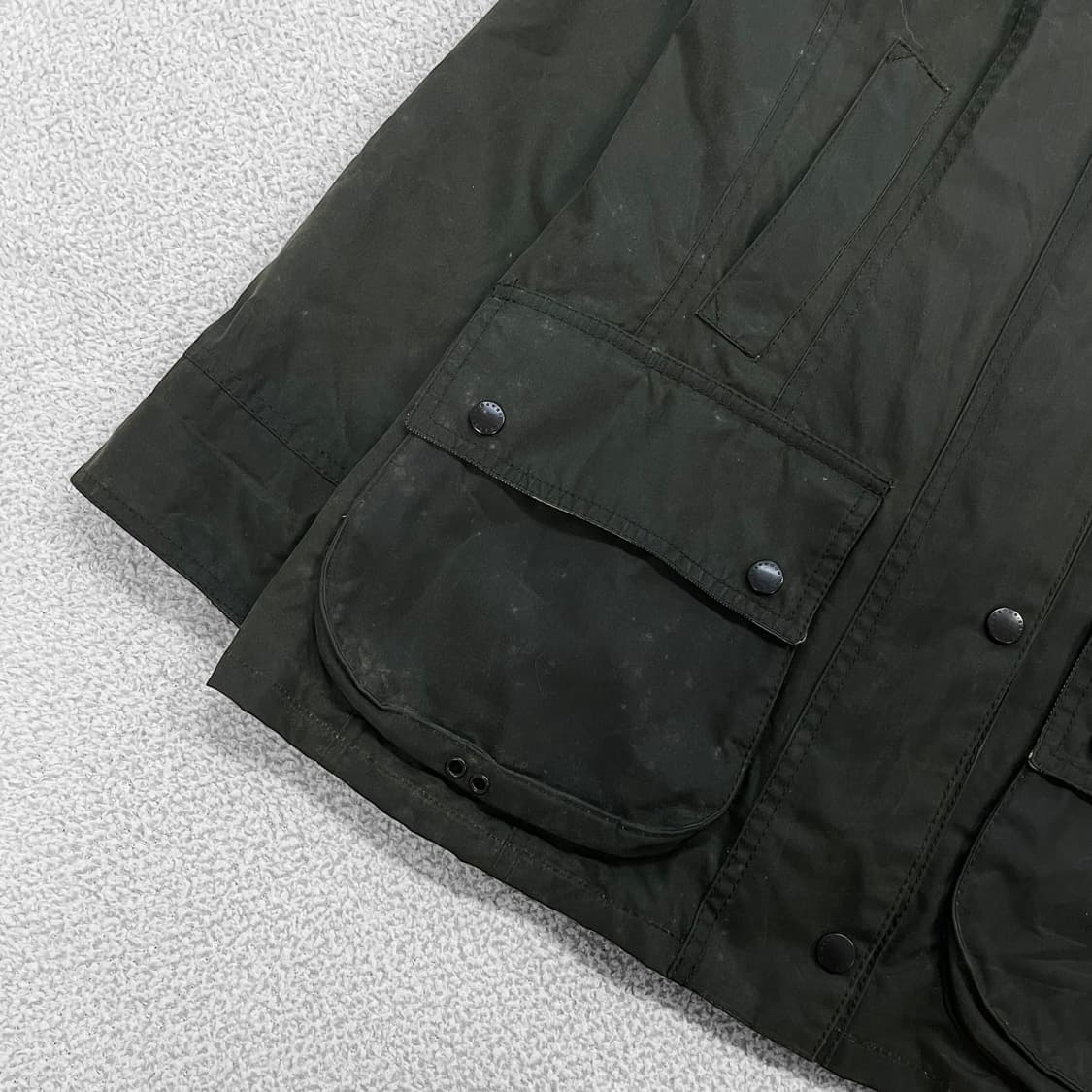바버 Barbour 뷰포트 왁스 자켓 세이지그린 상품이미지8