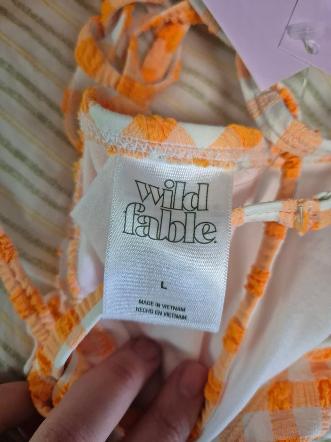 Wild fable 비키니 상의 상품이미지5