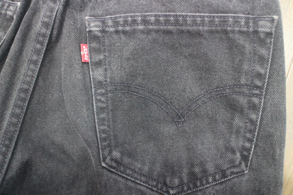 90s 리바이스505 블랙진 30 사이즈 상품이미지6