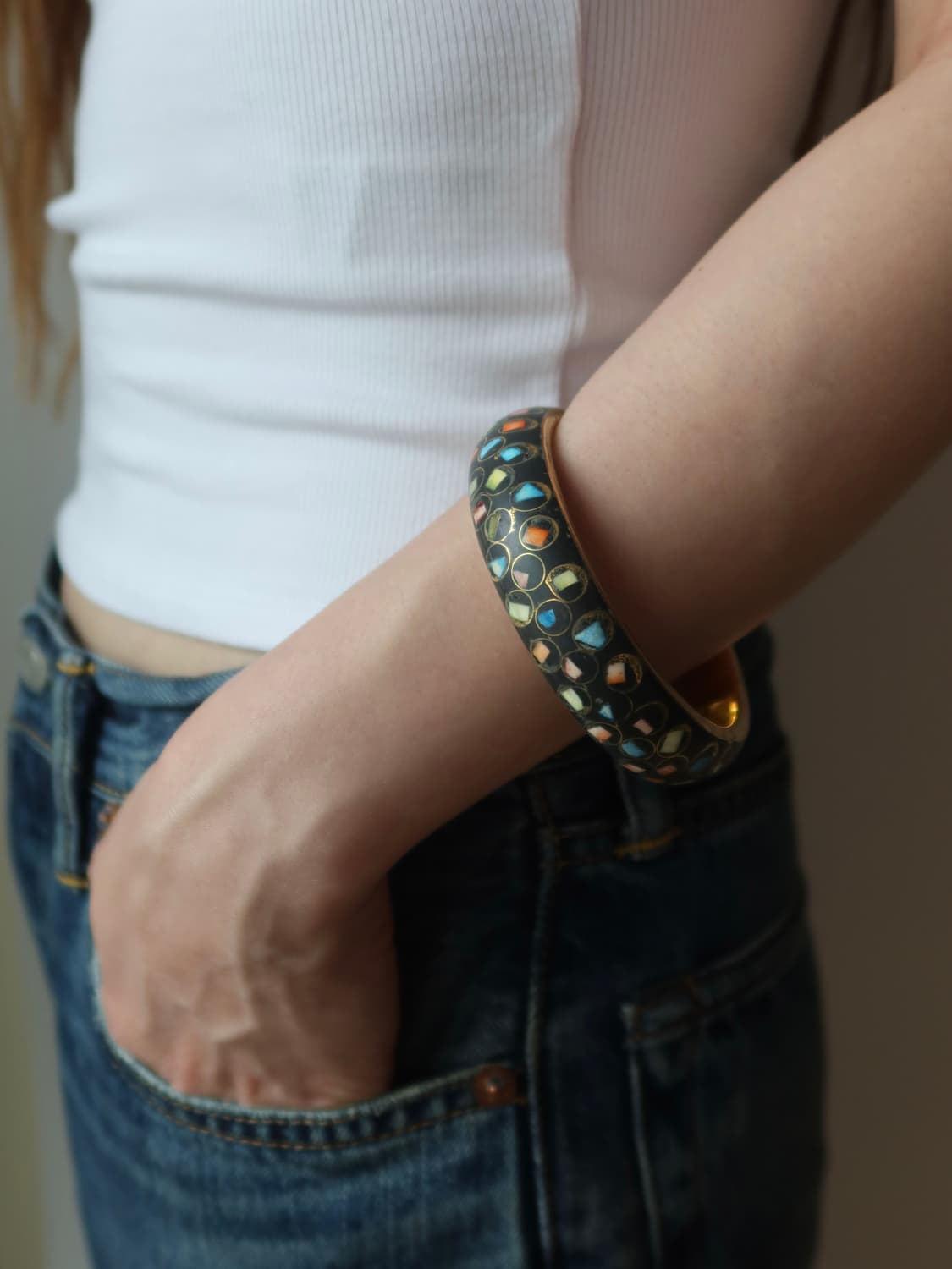 mosaic dot bangle 상품이미지1