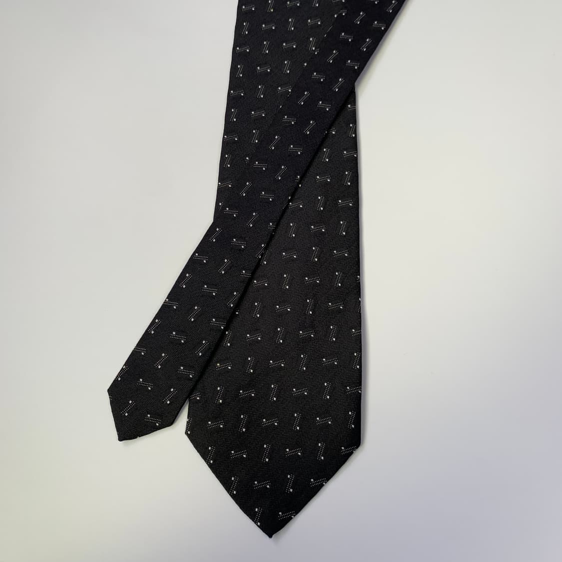 폴로 랄프로멘 명품 클래식넥타이 A+등급 9cm 블랙컬러 상품이미지3