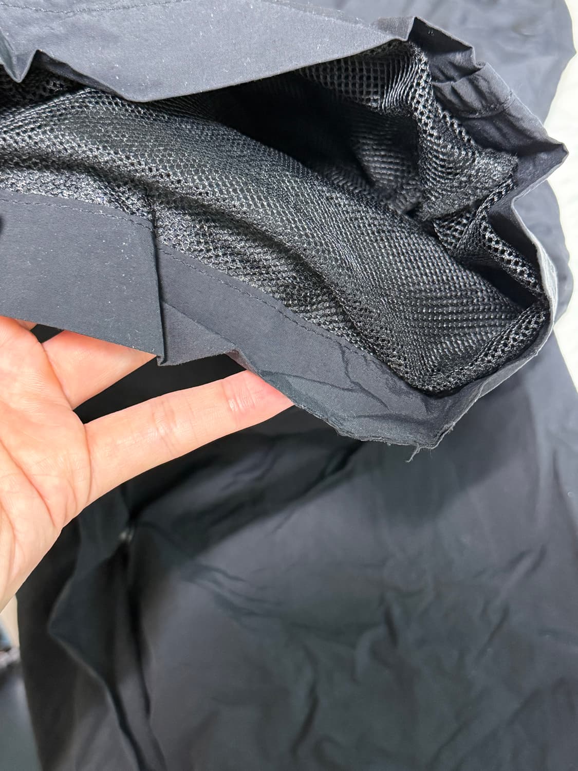 산산기어 웨이브 팬츠 블랙 상품이미지5