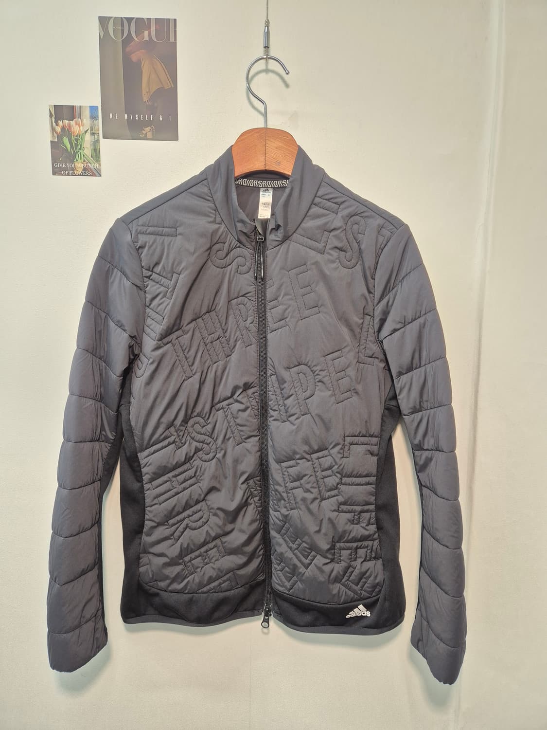 아디다스 여성 경량 패딩 자켓  M
사이즈  상품이미지1