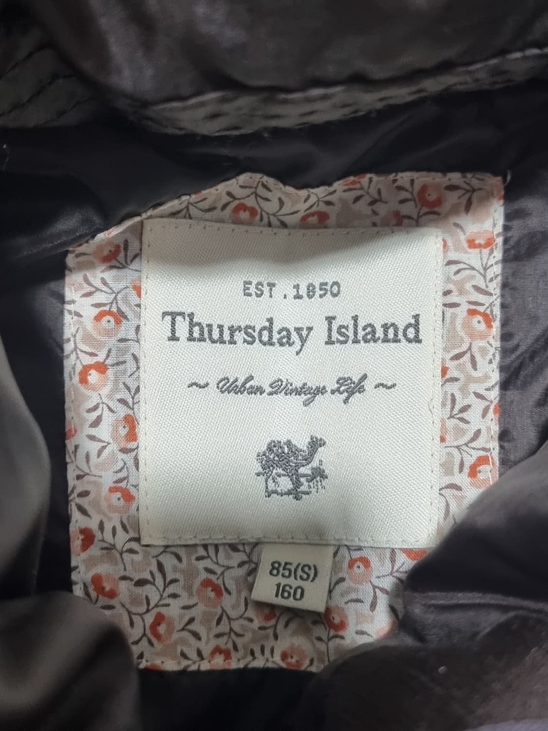 써스데이 아일랜드 하이넥 덕다운 (C829 상품이미지3