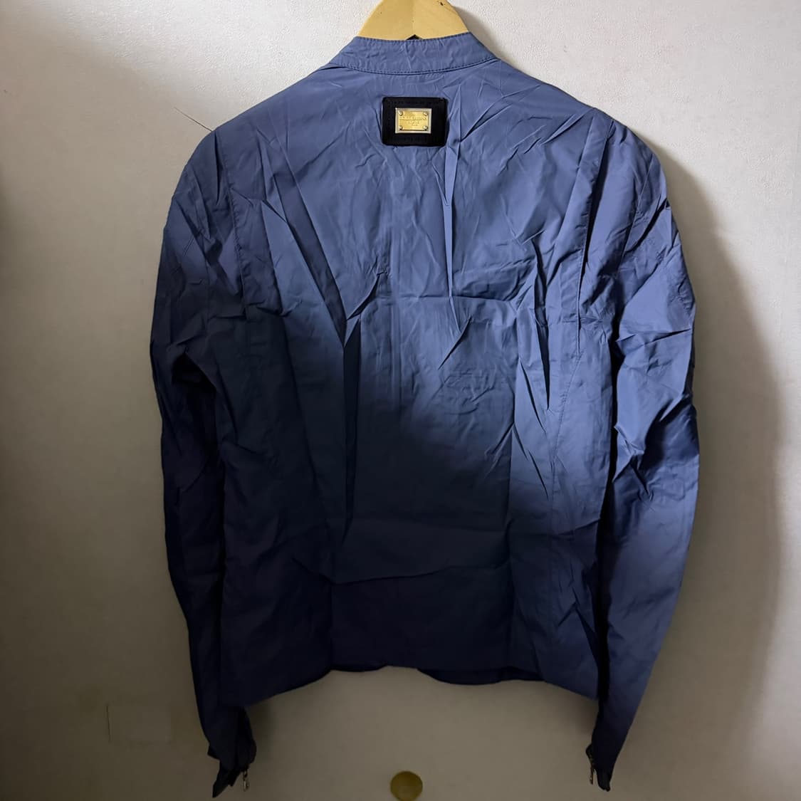 돌체앤가바나 플레이트 디테일 라이더 블루종 자켓 48(95) 상품이미지8