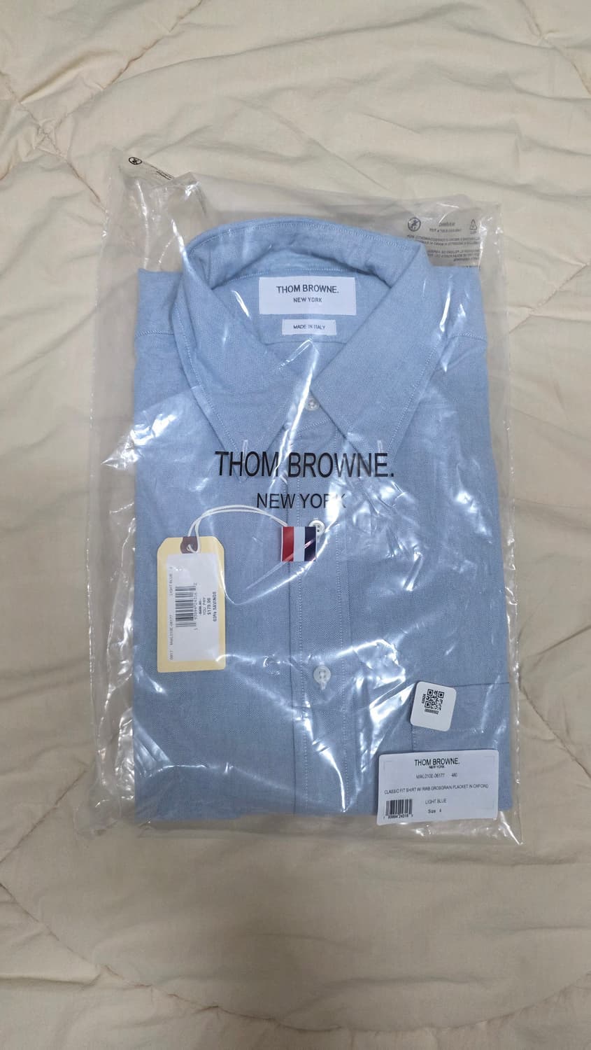 톰브라운 히든 삼선 옥스포드셔츠 4사이즈 상품이미지2