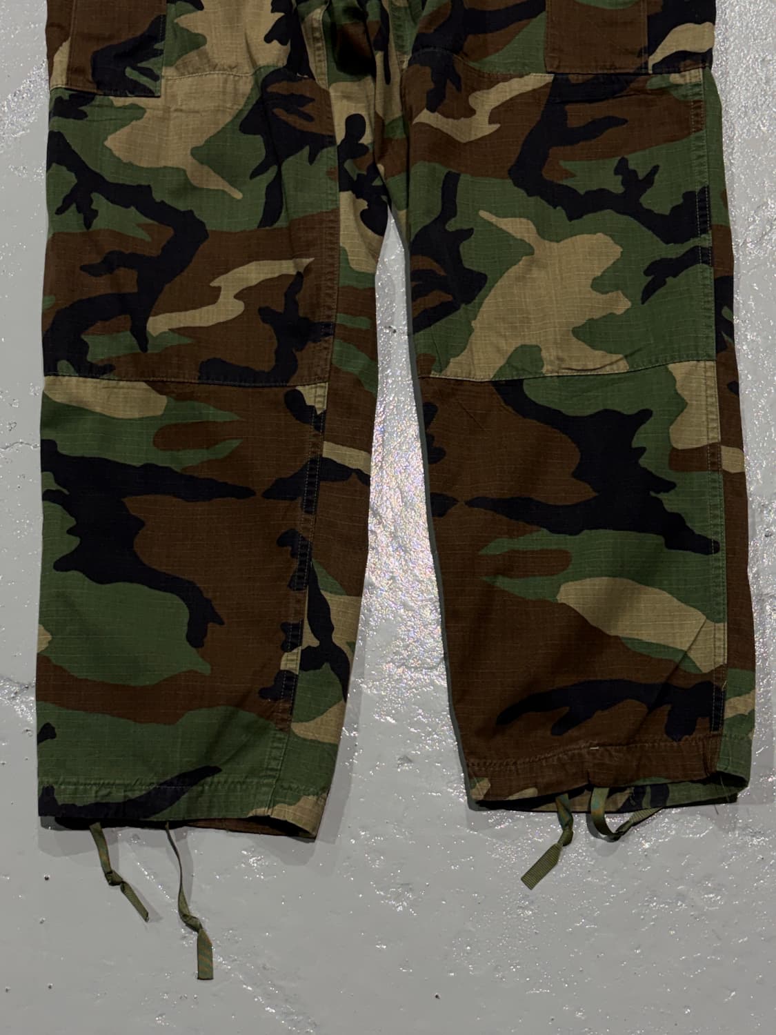 밀리터리 빈티지 우드랜드 카모 BDU 카고 팬츠 상품이미지2