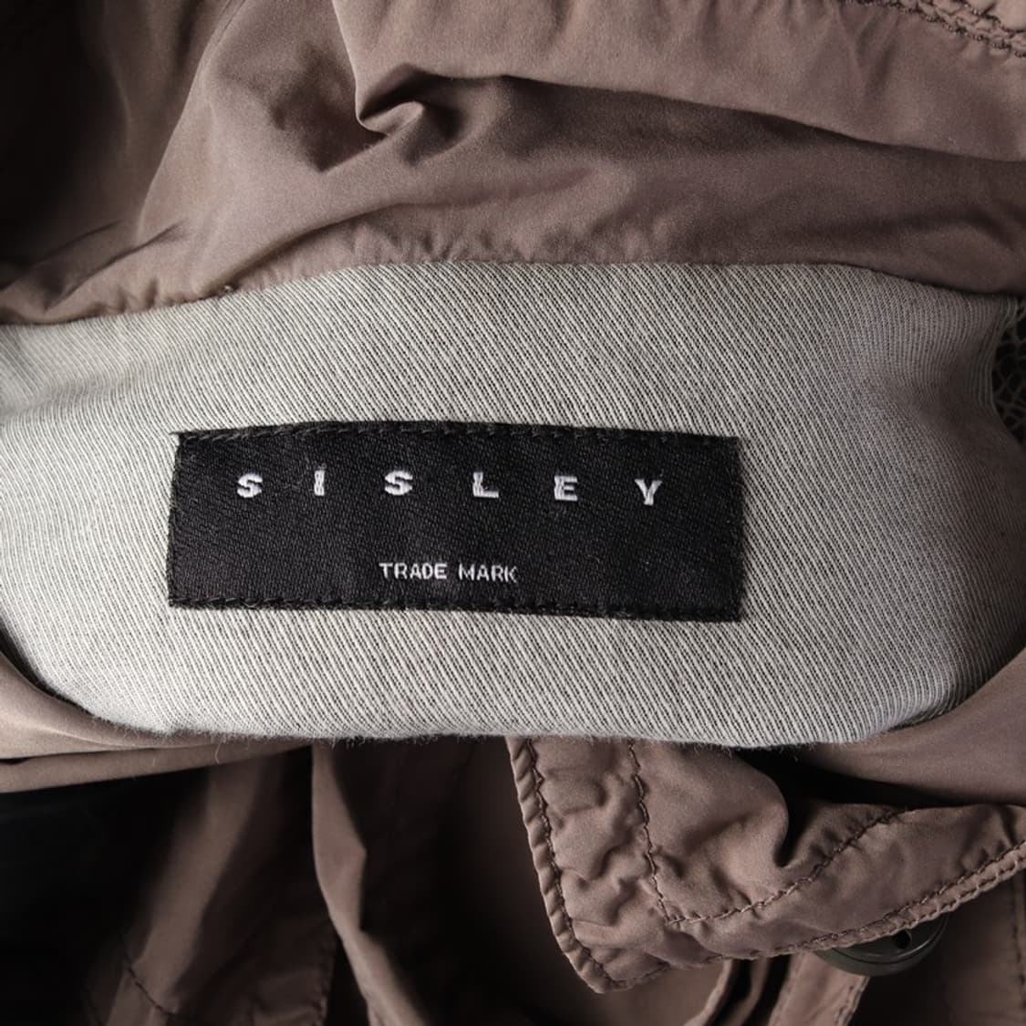 시슬리 빈티지 후드 벨티드 자켓 42 상품이미지6