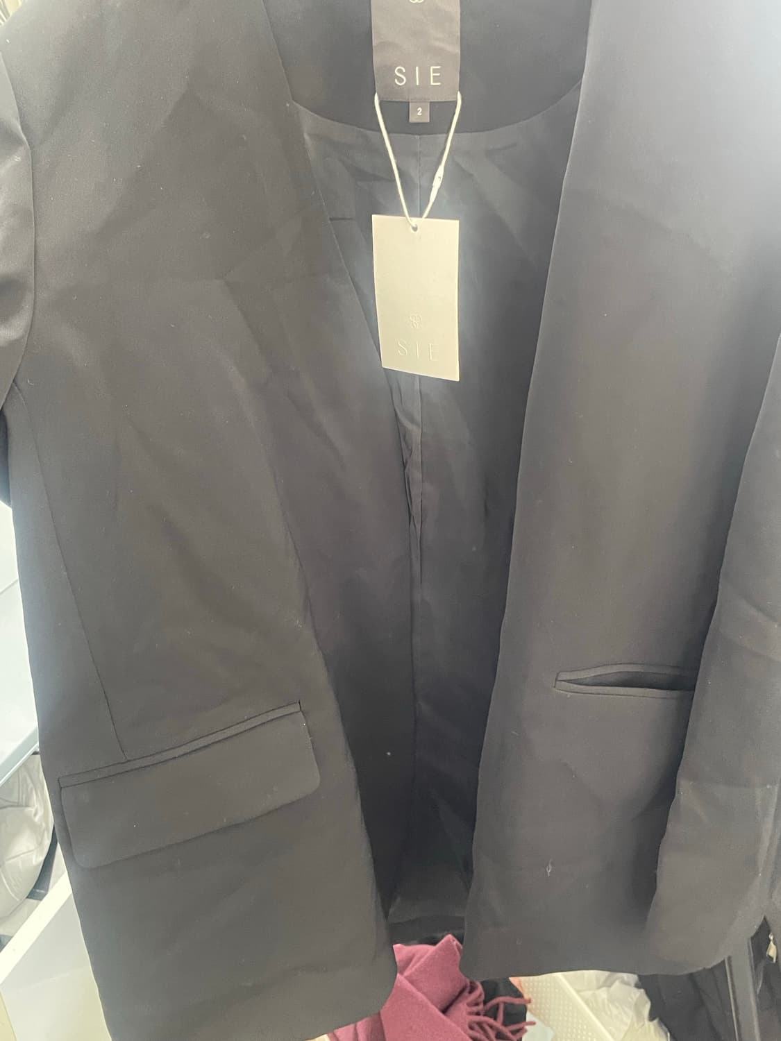 🖤새상품🖤SIE 시에나 칼라리스 재킷 상품이미지7