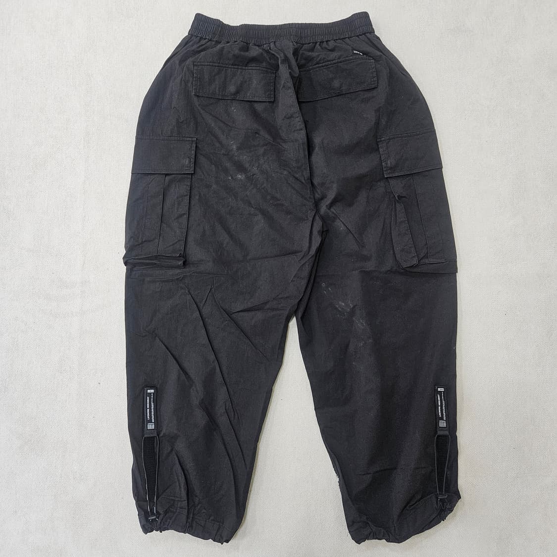 L 라이프워크 블랙 카고 조거 팬츠 0310Y 상품이미지2