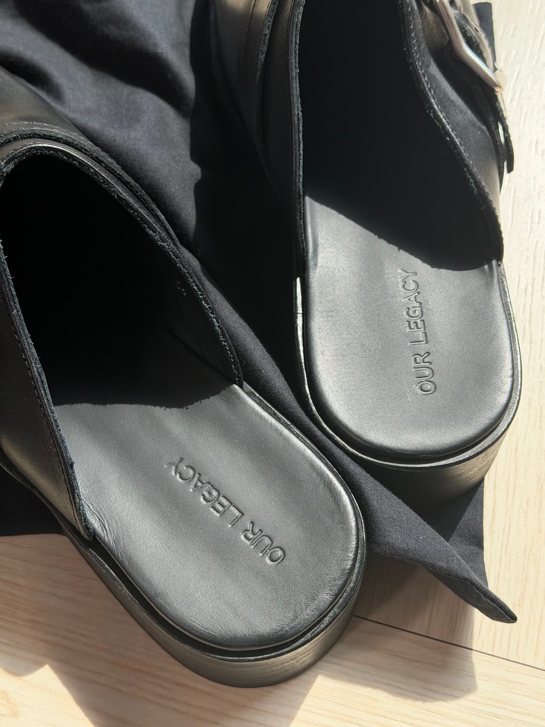 아워레가시 카미온 레더 뮬 상품이미지3