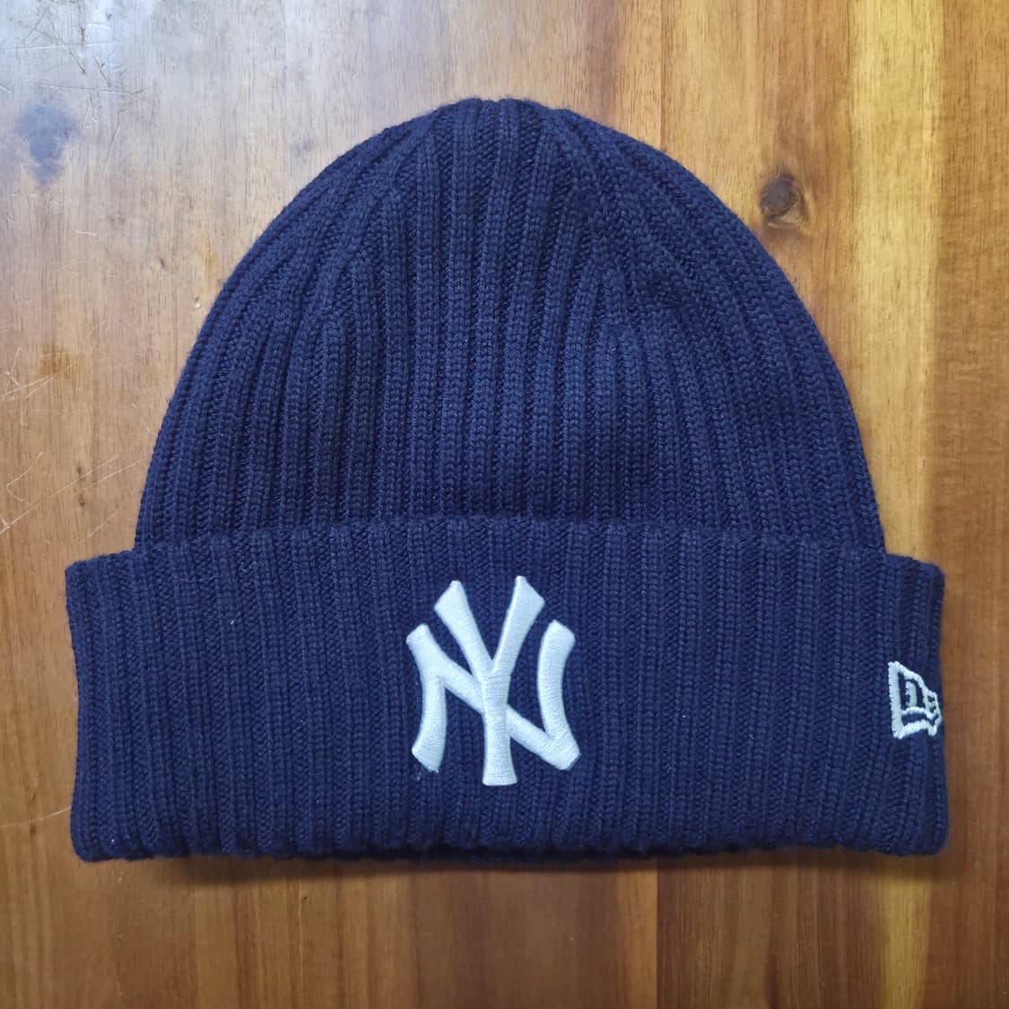 MLB 뉴욕 양키스 빅 립 커프 비니 네이비 상품이미지1