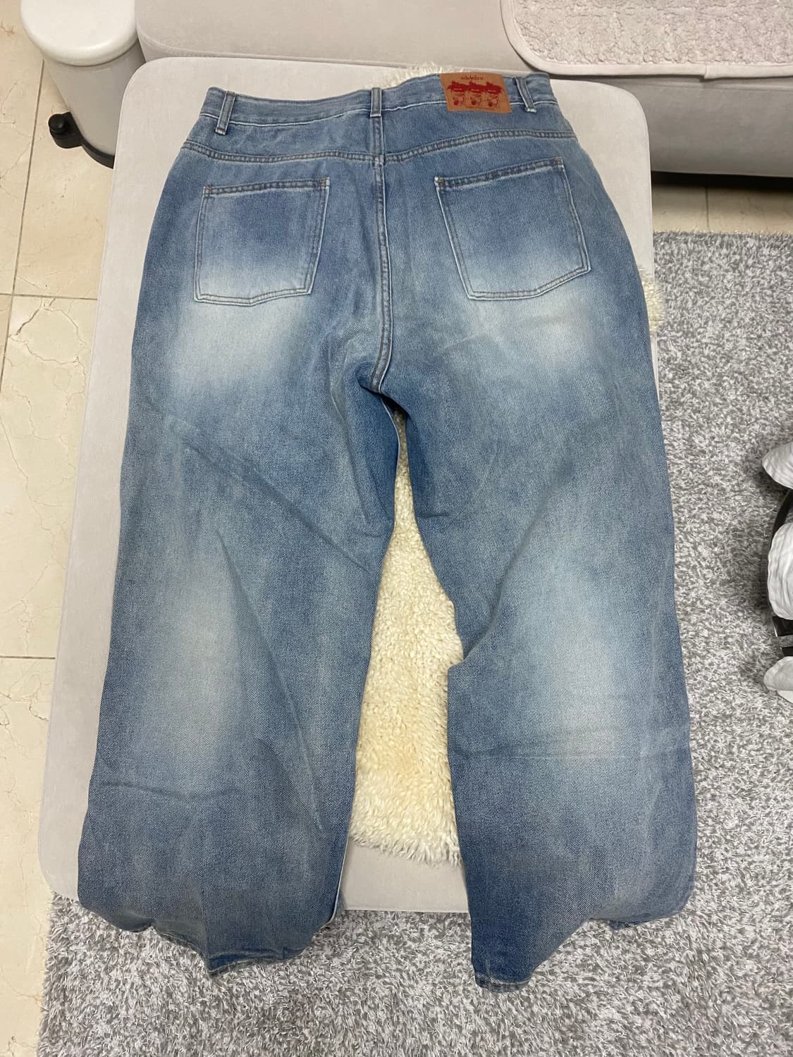 위캔더스 DISTRESSED DENIM PANTS 찢어진청바지 찢청  상품이미지3