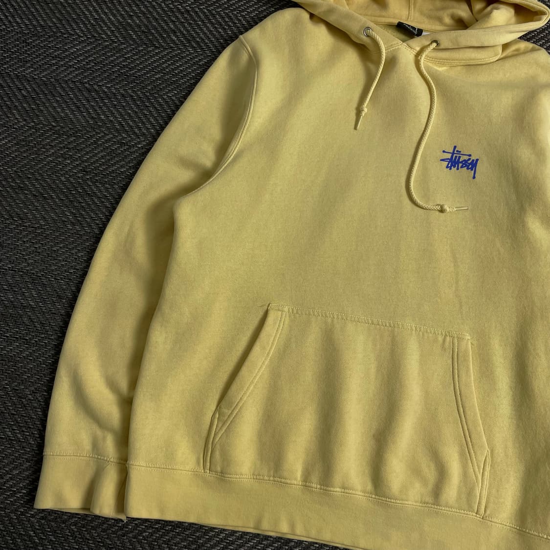 스투시 빅로고 베이직 박시핏 후드 티셔츠y 3563 상품이미지5