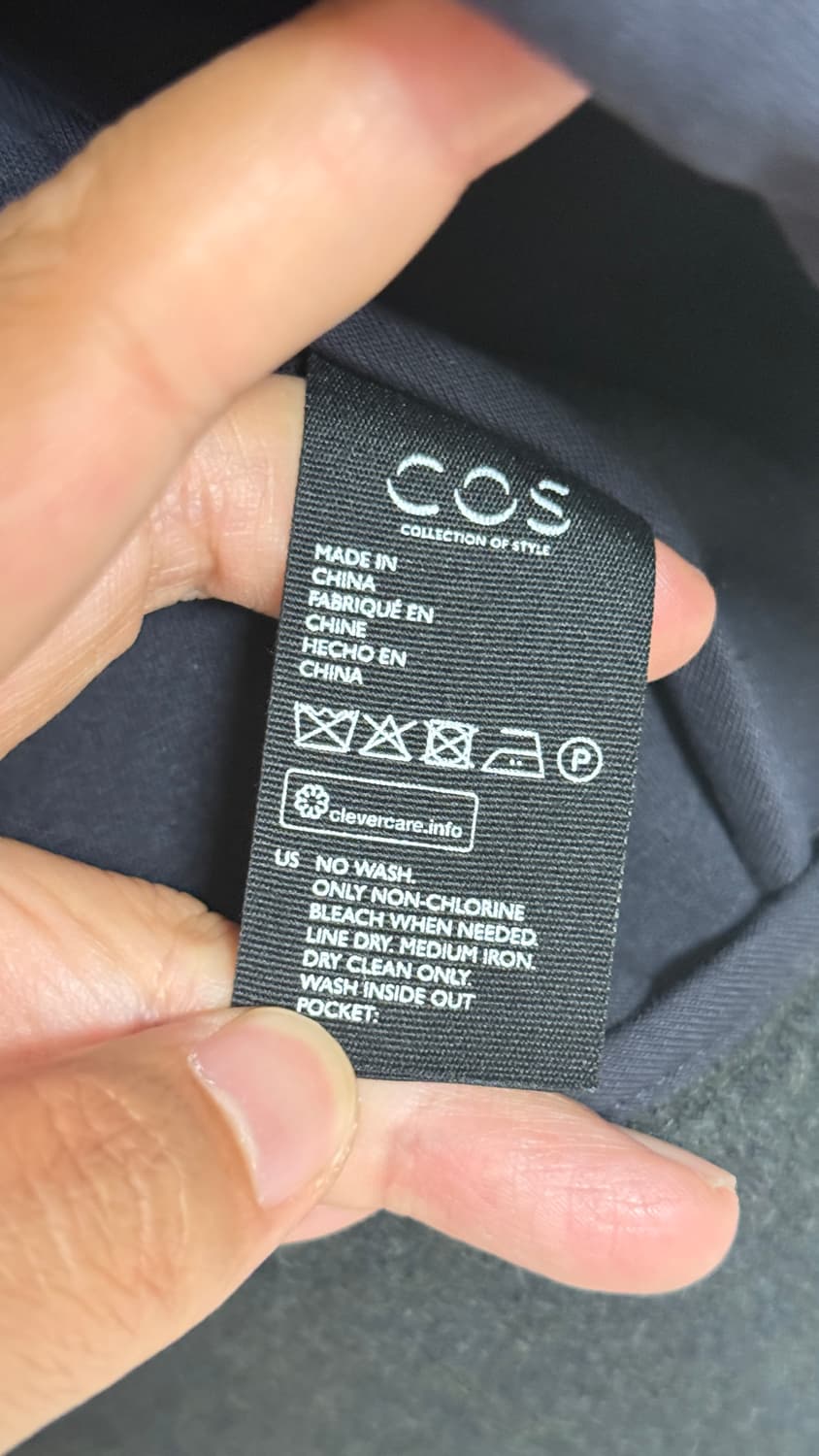cos 보일드 울 자켓 미드나잇블그린 xl 105-110 상품이미지3