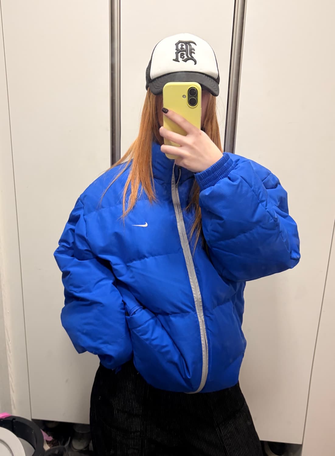 나이키 뉴챔프 패딩 블루 상품이미지1