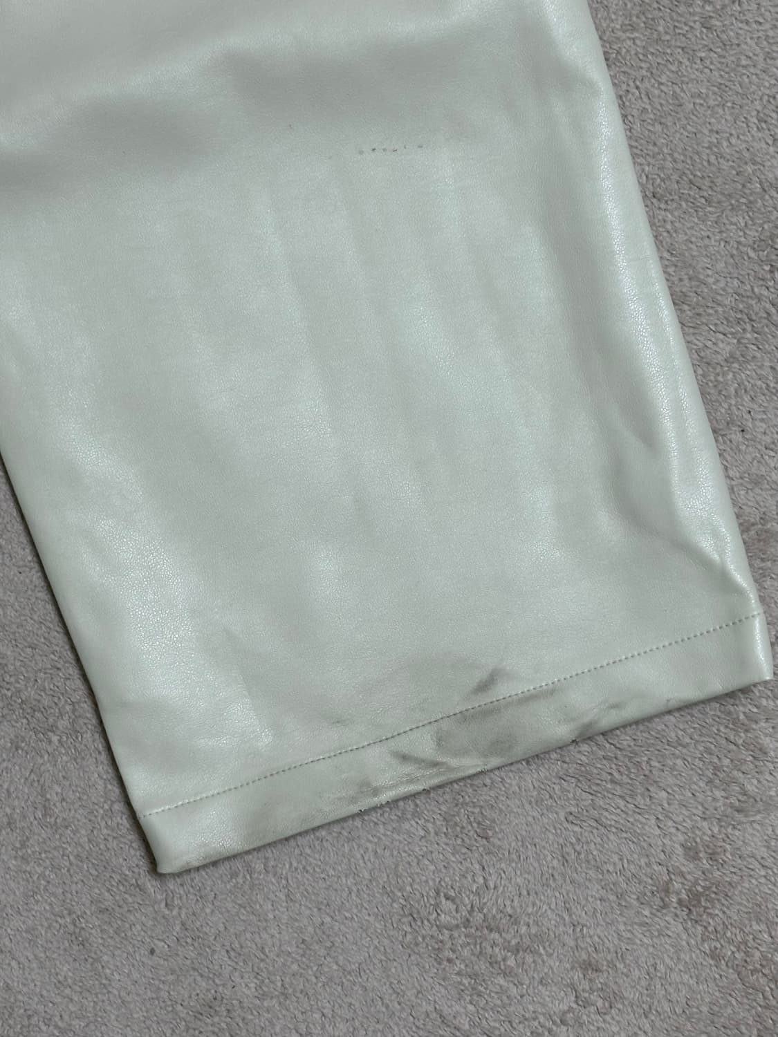 문선 팬츠 나일론x레더 상품이미지4