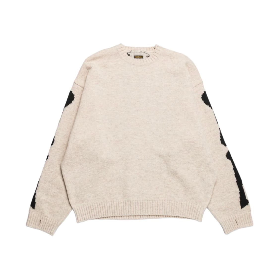 캐피탈 kapital 본 크루넥 스웨터 뼈 떰즈 니트 키나리 1 새상품 상품이미지2