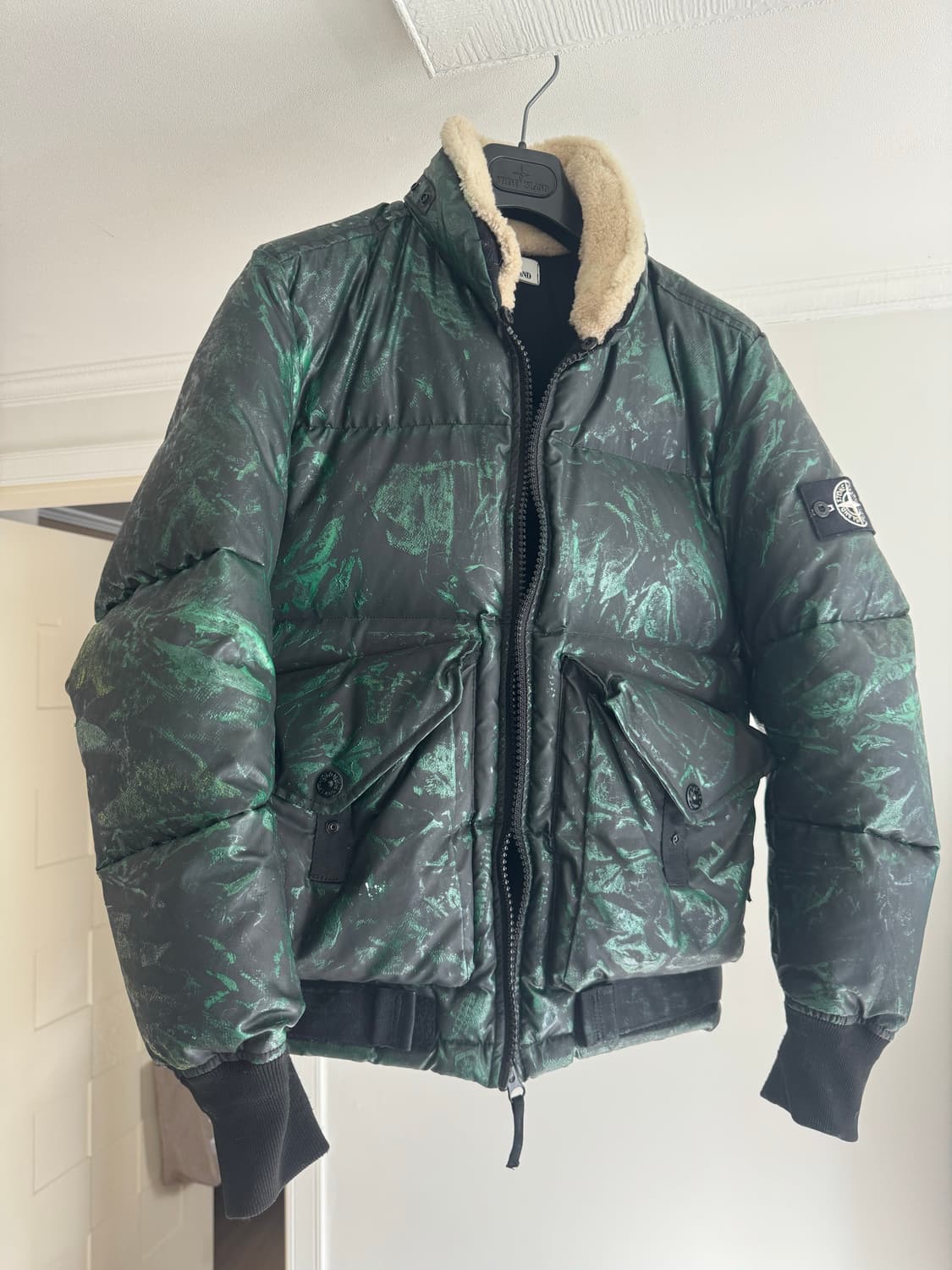 2015FW 스톤아일랜드 히든 리플랙티브 패딩 M 상품이미지1