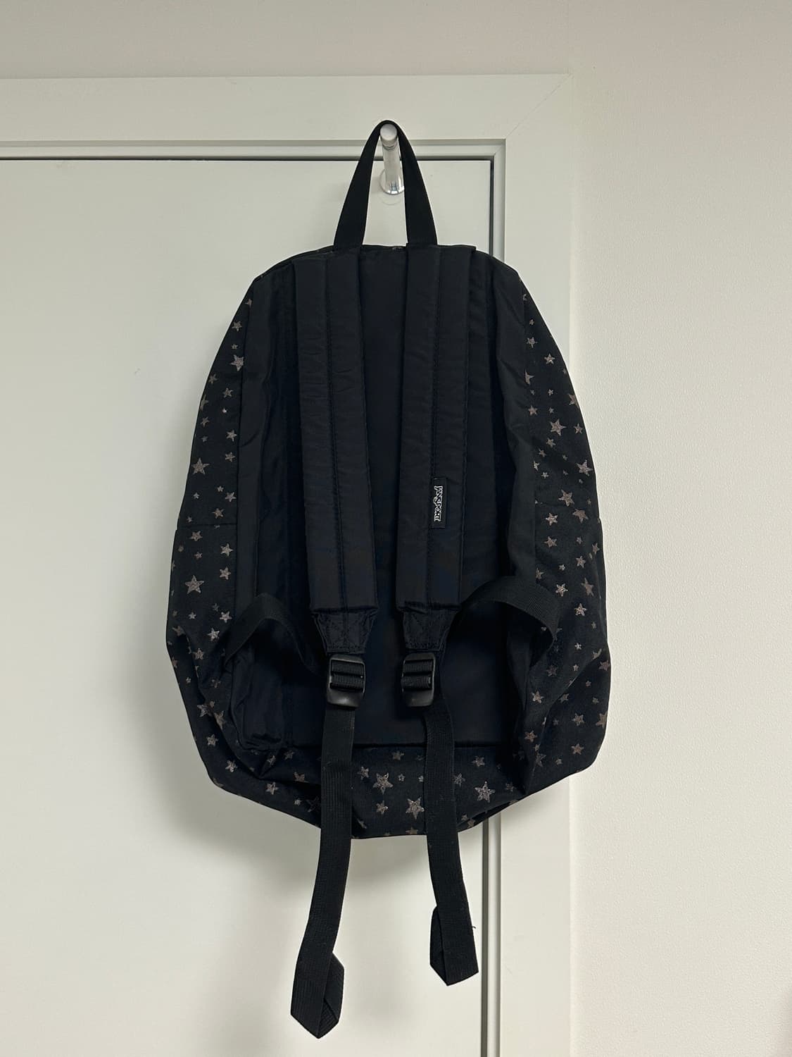 잔스포츠 글리터 별 백팩 블랙 상품이미지3