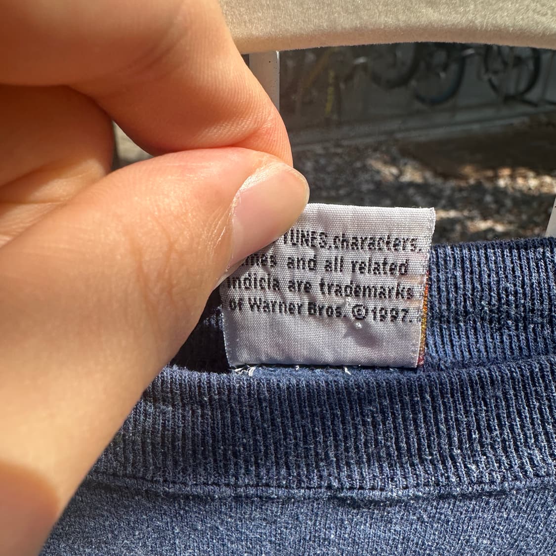 97 looney tunes tweety sweat shirt navy 상품이미지4