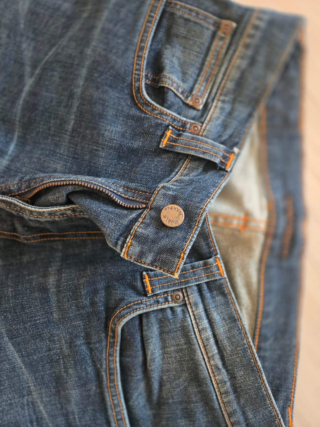 누디진 씬핀 인디고 31/32 새상품 상품이미지6