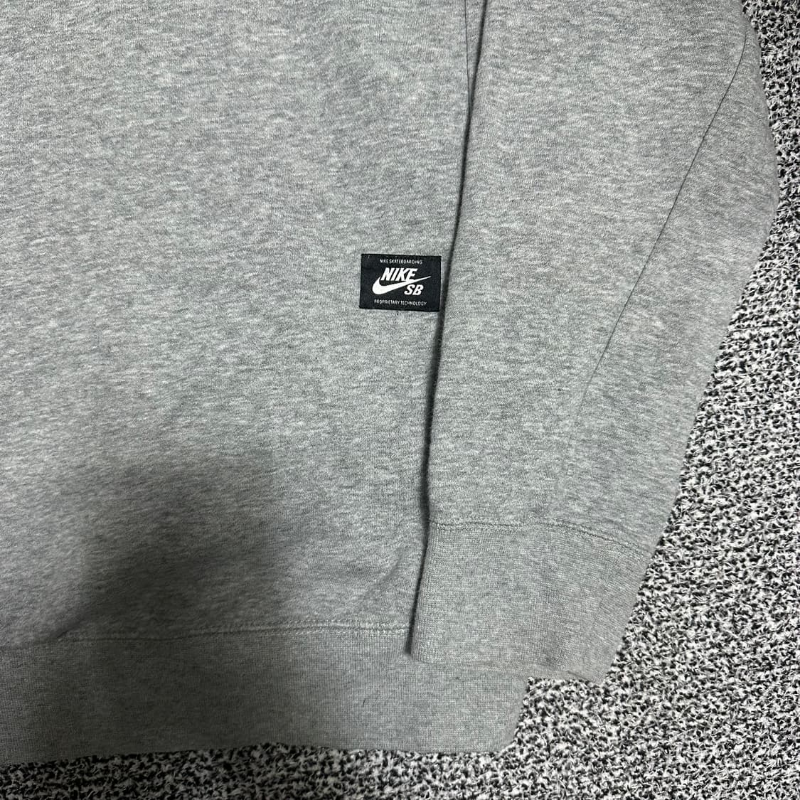 (L) 나이키 SB 회색 후드티 상품이미지5