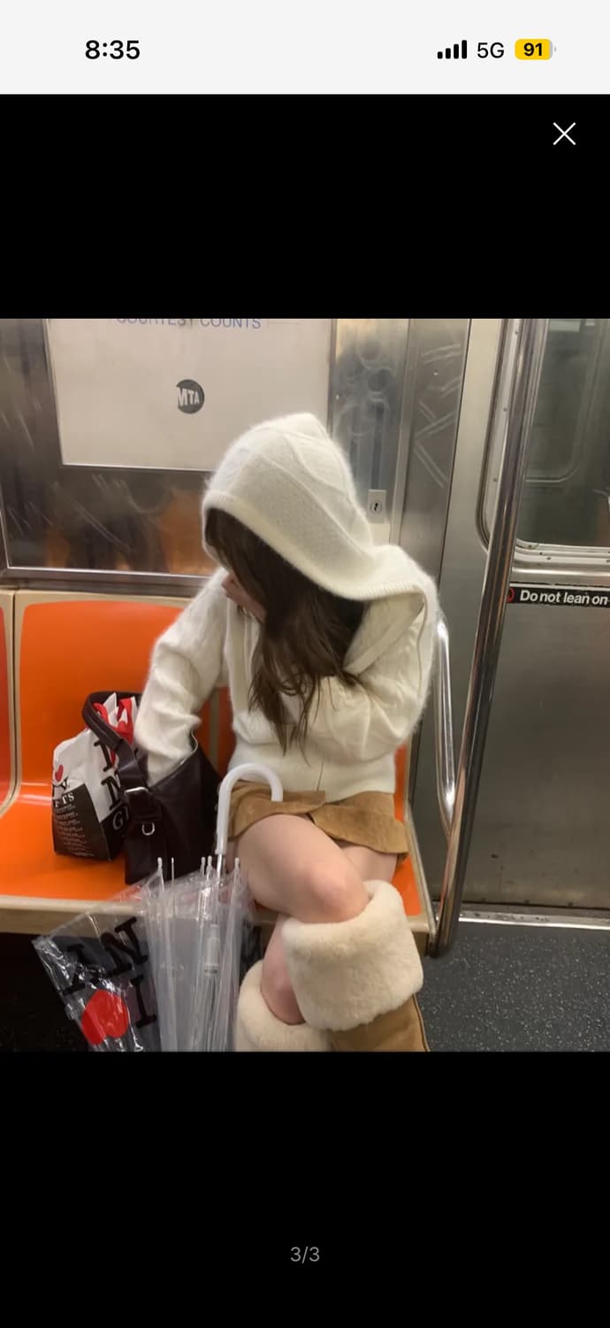 더바넷 보엔 케이블 니트 집업 Boen Cable Knit Zip-Up 상품이미지3