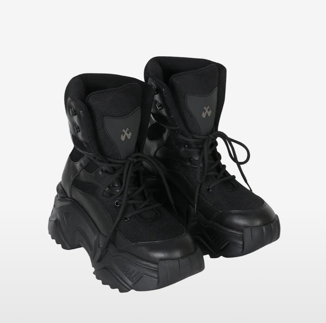 Yeel PLATFORM BOOTS SNEAKERS BLACK 240 상품이미지1