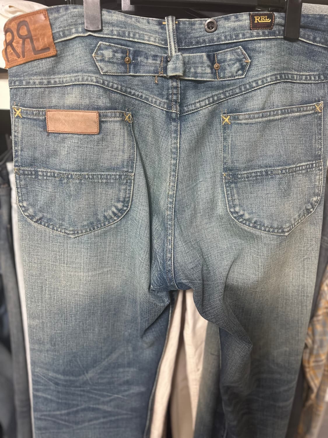 RRL 빈티지 파이브포켓 풀러턴 리페어 진 34 상품이미지6