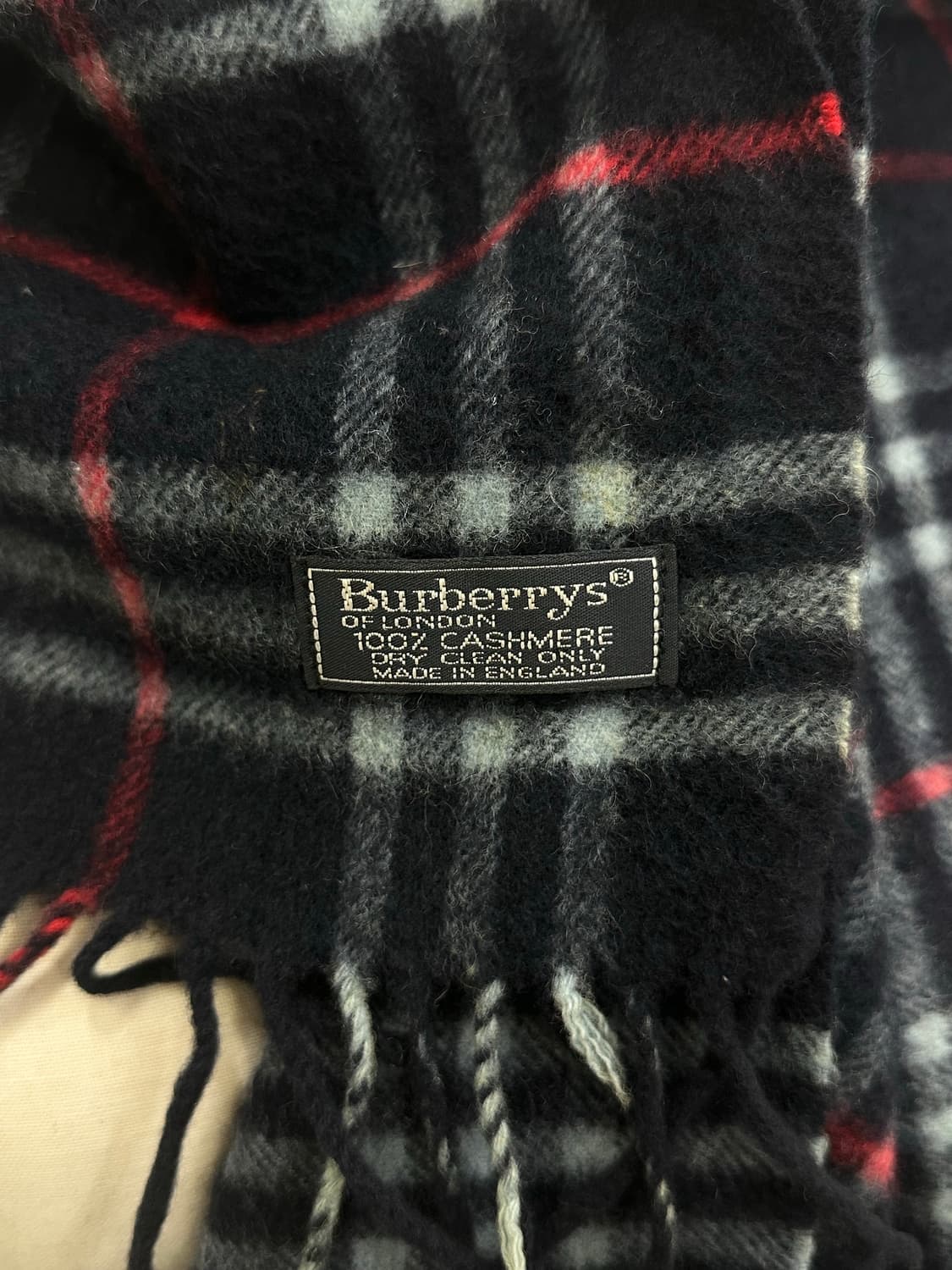 버버리 캐시미어 목도리 상품이미지7