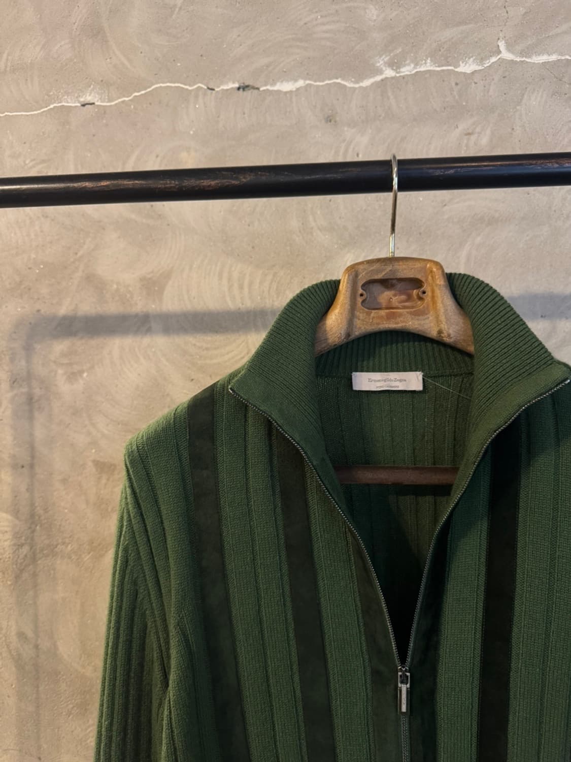 에르메네질도 제냐 짚업 니트 100 상품이미지2