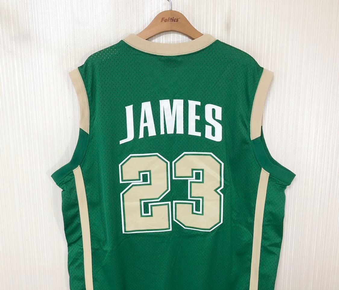 나이키 2003 르브론제임스 SVSM 아일리쉬 고등학교 스윙맨져지 XL  상품이미지7