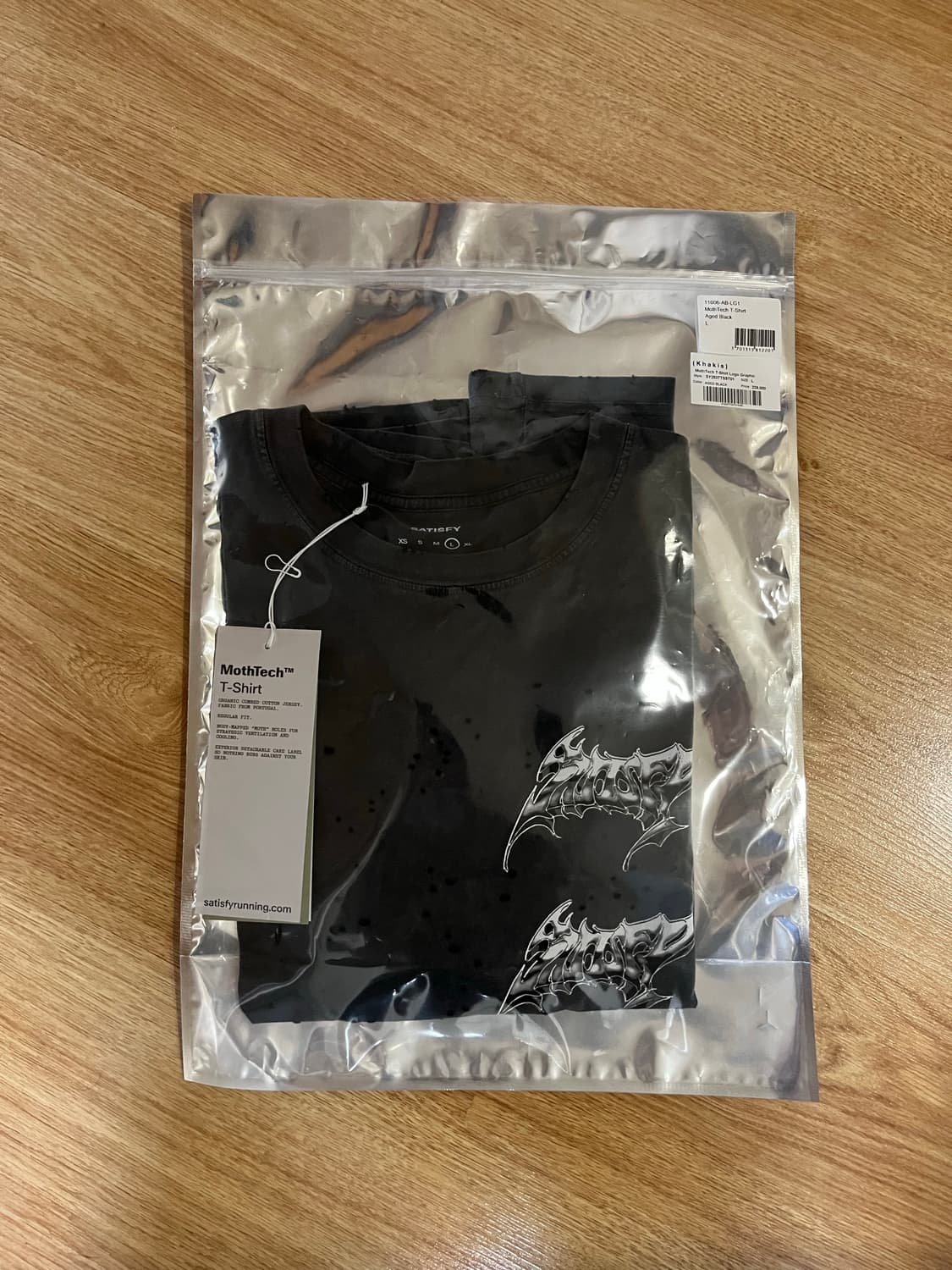 새티스파이 모스테크 로고 그래픽 티셔츠 L사이즈 상품이미지3