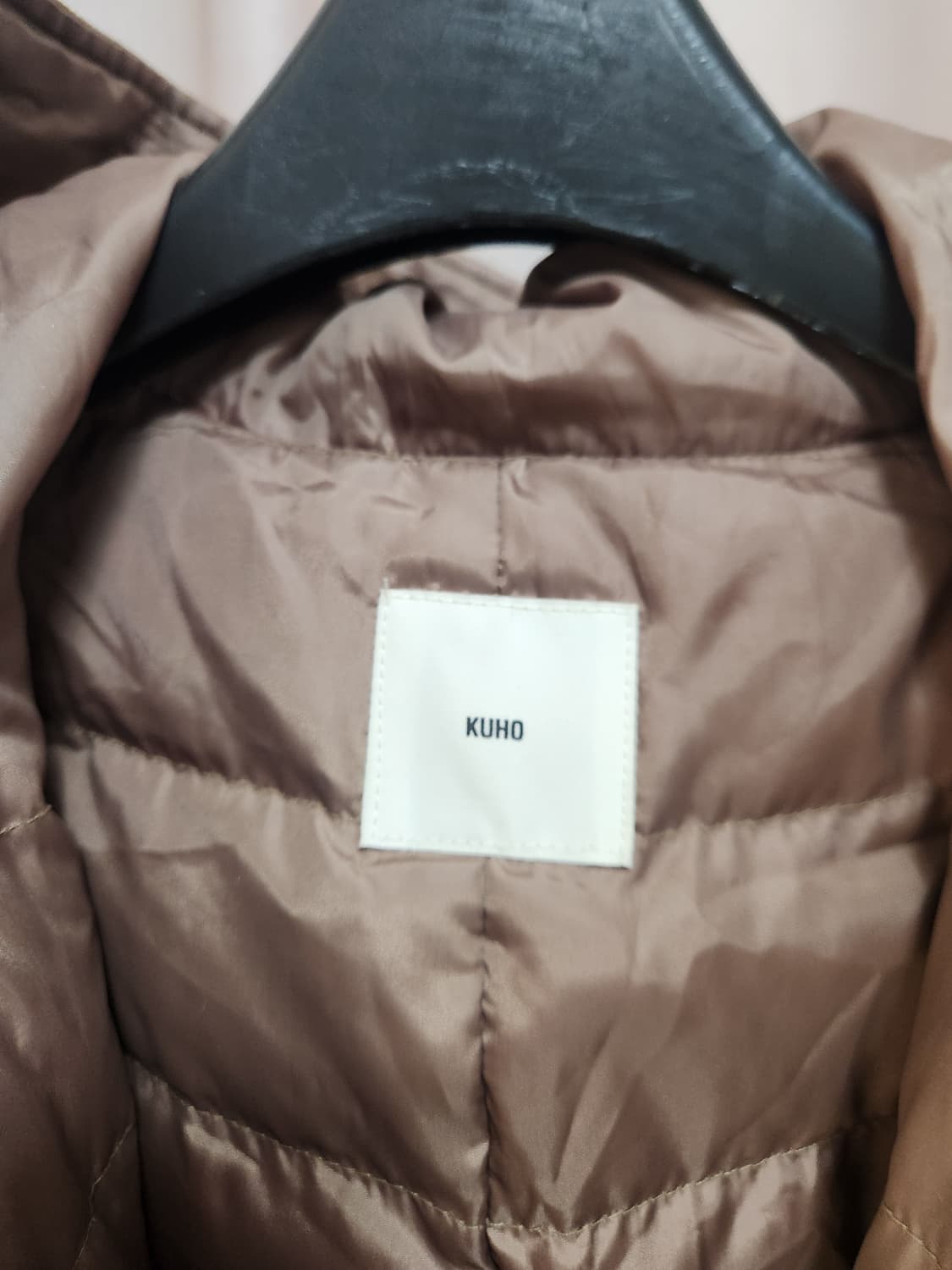 구호 거위털 패딩 코트  (베스트따로입을수있음) 상품이미지8