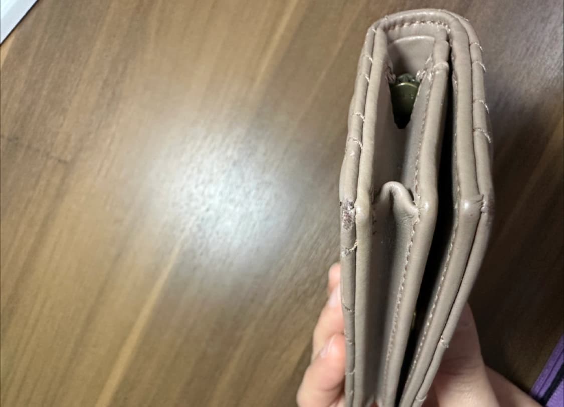 정품 구찌 마몽 반지갑 누드톤 상품이미지3