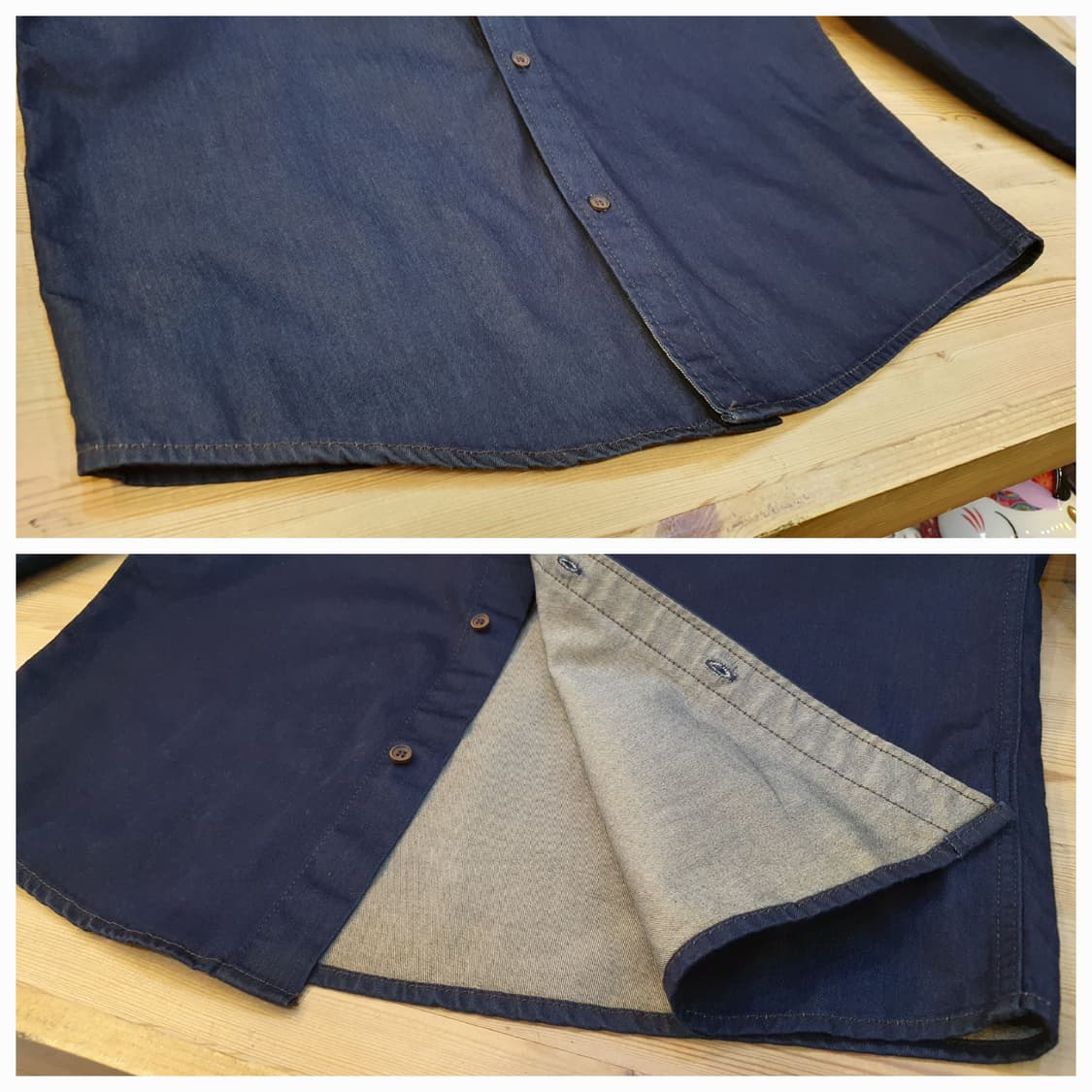 (새상품)95.COS 데님 셔츠 상품이미지6