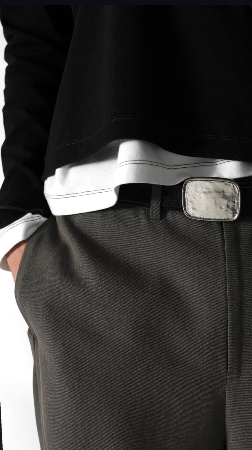 vujade grisaille silver bucklebelt 부자데벨트 상품이미지6