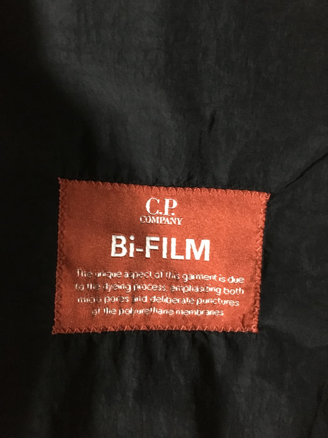 CP컴퍼니 펠트로 바이 필름 숏 자켓 블랙 판매합니다 상품이미지8
